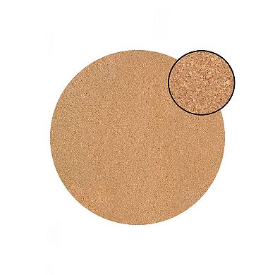 Dainty Home Marble Cork 15" Round Placemats Set Of 2