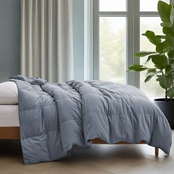 Unikome Lightweight Summer Comforter, Noiseless & Extra Soft Goose Down Duvet Insert