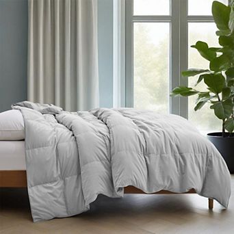 Unikome Lightweight Summer Comforter, Noiseless & Extra Soft Goose Down Duvet Insert