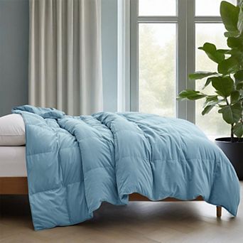 Unikome Lightweight Summer Comforter, Noiseless & Extra Soft Goose Down Duvet Insert