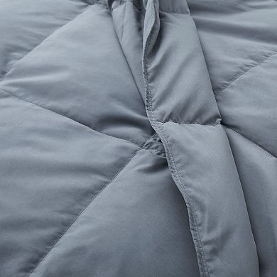 Unikome Luxurious Softness Lightweight Down Blanket White Goose Down Feather Fiber Comforter