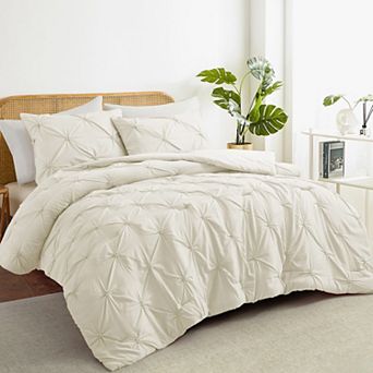 Unikome All Season Premium Clipped Down Alternative Reversible Comforter Set