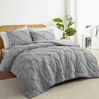 Unikome All Season Premium Clipped Down Alternative Reversible Comforter Set