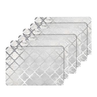 Dainty Home Marble Cork 12" x 18" Placemats Set Of 6