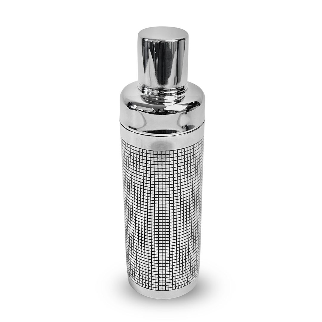 Snowfox Stainless Steel Cocktail Shaker Black/Gold