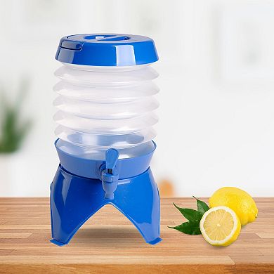 3.8 Liter Collapsible Beverage Dispenser Stand