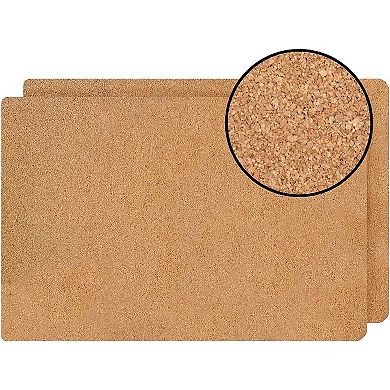 Dainty Home Marble Cork 12" x 18" Placemats Set Of 4