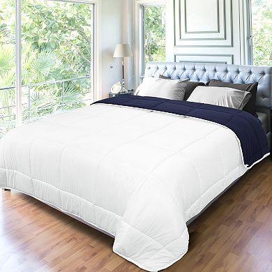 Soft Lightweight Down Alternative Reversible Comforter Queen Size