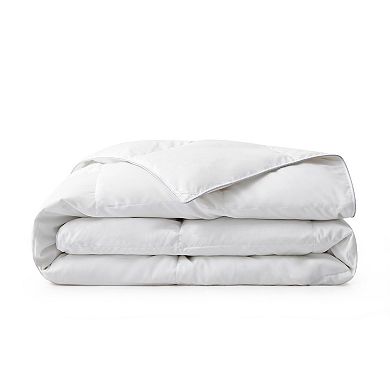 Unikome No Noise White Goose Down Feather Fiber Lightweight Comforter