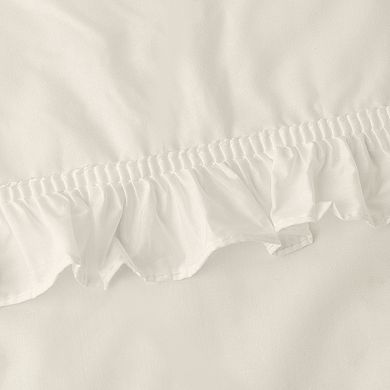 Ellis Home Classic Narrow Ruffle Rod Pocket Valance