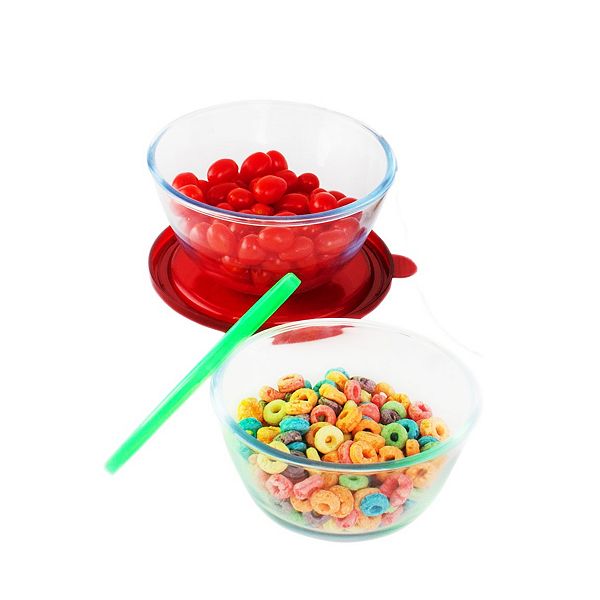 Oven Safe Borosilicate Glass Bowls Set of 4