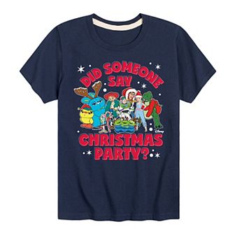 Disney / Pixar's Toy Story Boys 8-20 Christmas Party Graphic Tee