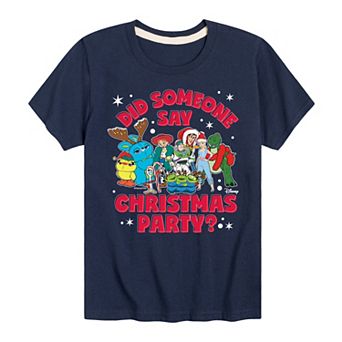 Disney / Pixar's Toy Story Boys 8-20 Christmas Party Graphic Tee