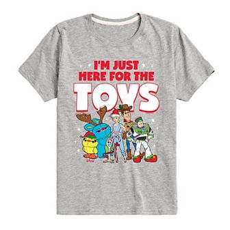 Disney / Pixar's Toy Story Boys 8-20 Here For The Toys Graphic Tee