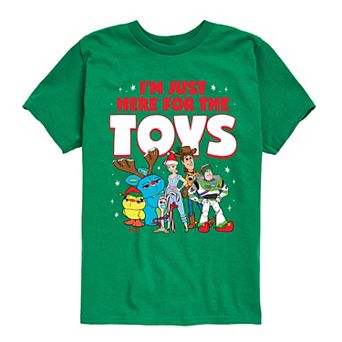 Disney / Pixar's Toy Story Boys 8-20 Here For The Toys Graphic Tee
