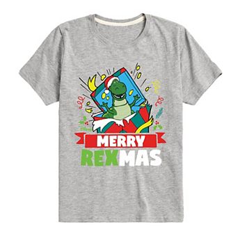 Disney / Pixar's Toy Story Rex Boys 8-20 Merry Rexmas Graphic Tee