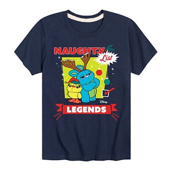 Disney / Pixar's Toy Story Boys 8-20 Naughty List Legends Graphic Tee