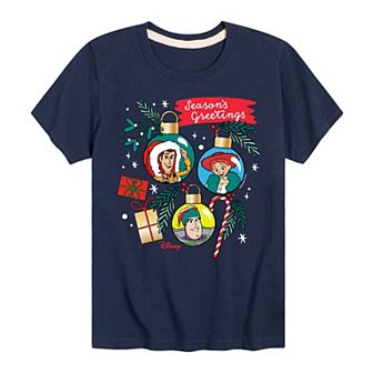 Disney / Pixar's Toy Story Boys 8-20 Ornaments Graphic Tee