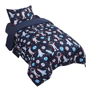 4 pc Polyester Kid's Comforter Sets Twin Size Duvet Set