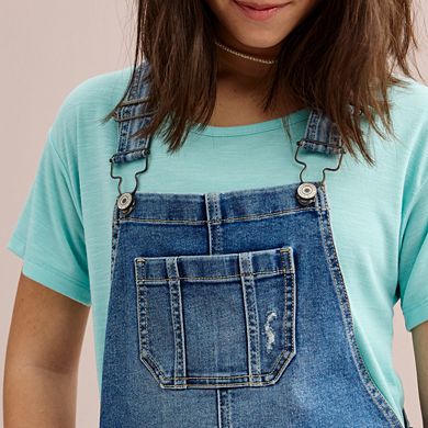 Girls 6-20 & Plus Size SO® Short Overalls