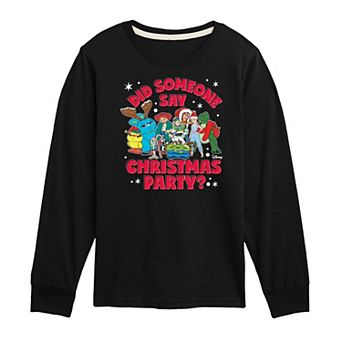 Disney / Pixar's Toy Story Boys 8-20 Christmas Party Long Sleeve Graphic Tee