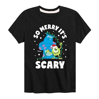 Disney's Monsters Inc. So Merry Its Scary Tee