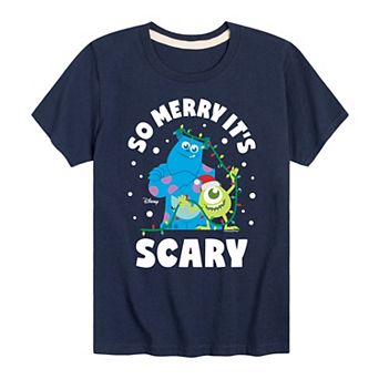Disney's Monsters Inc. So Merry Its Scary Tee