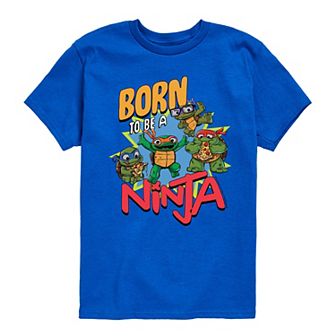 Boys 8-20 Teenage Mutant Ninja Turtles Mutant Mayhem Born To Be A Ninja Graphic Tee