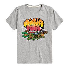 Teenage Mutant Ninja Turtles Leonardo Michelangelo Raphael Little Boys 4  Pack T-Shirts Blue/Purple/Orange/Gray 7-8
