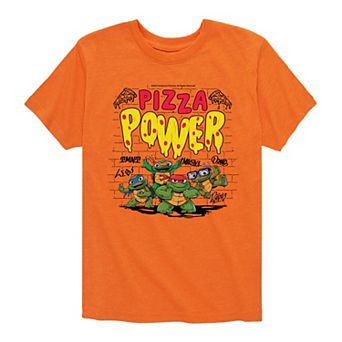 Boys 8-20 Teenage Mutant Ninja Turtles Mutant Mayhem Pizza Power Graphic Tee
