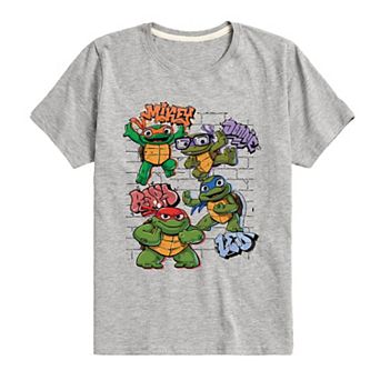Boys 8-20 Teenage Mutant Ninja Turtles Mutant Mayhem Group Graphic Tee