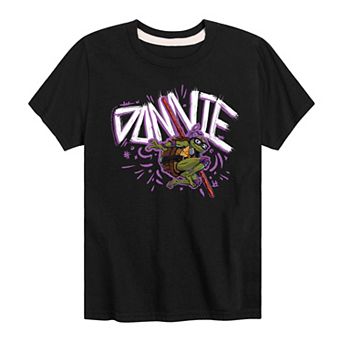 Boys 8-20 Teenage Mutant Ninja Turtles Mutant Mayhem Sketch Donnie Graphic Tee
