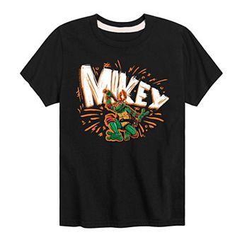 Boys 8-20 Teenage Mutant Ninja Turtles Mutant Mayhem Sketch Mikey Graphic Tee
