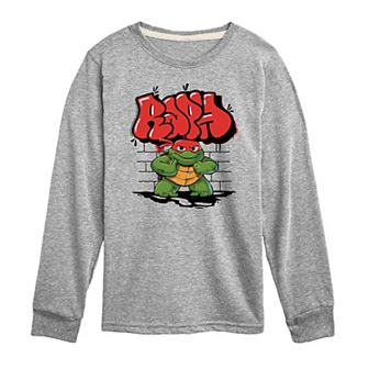 Boys 8-20 Teenage Mutant Ninja Turtles Mutant Mayhem Baby Ralph Long Sleeve Graphic Tee
