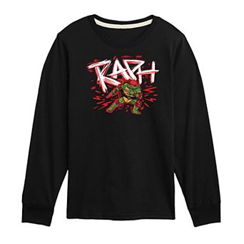 Boys 8-20 Teenage Mutant Ninja Turtles Mutant Mayhem Sketch Ralph Long Sleeve Graphic Tee