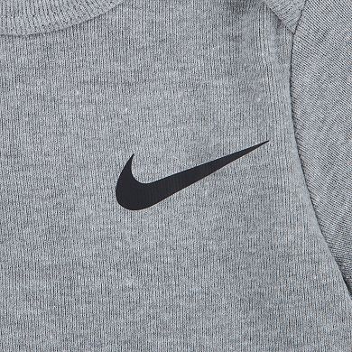 Baby Nike Short Sleeve 3-Pack Bodysuits
