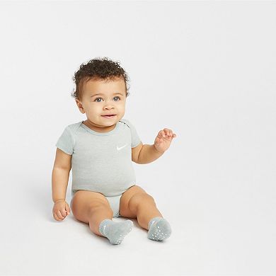 Baby Nike Short Sleeve 3-Pack Bodysuits