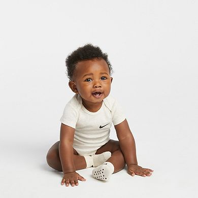 Baby Nike Short Sleeve 3-Pack Bodysuits