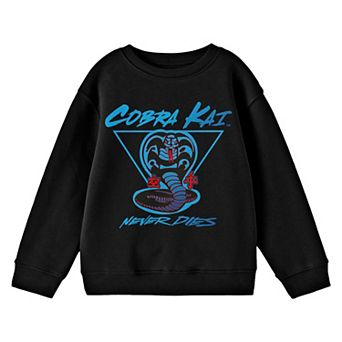 Boy's 8-20 Cobra Kai Never Dies Long Sleeve