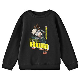 Boy's 8-20 My Hero Academia Katsuki Long Sleeve