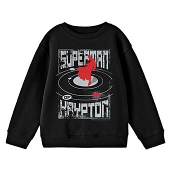 Boy's 8-20 DC Comics Superman Krypton Doomed Long Sleeve