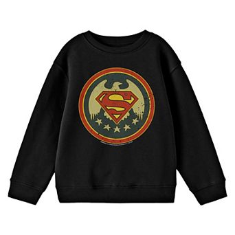 Boy's 8-20 DC Comics Superman Logo Long Sleeve