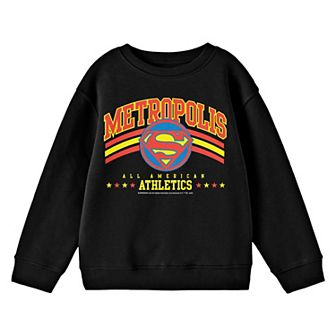 Boy's 8-20 DC Comics Superman Metropolis Long Sleeve