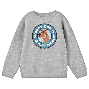 Boy's 8-20 Scooby Doo For President Long Sleeve