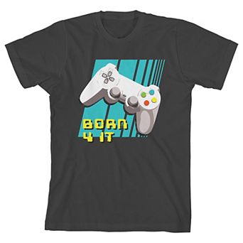 Boy's 8-20 Gamer Born 4 It Graphic Tee