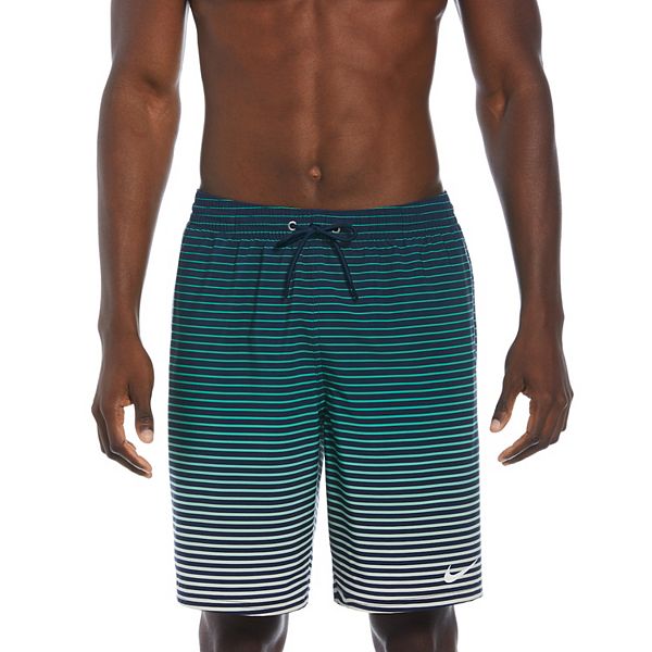 Men's Nike 9-in. Stripe Breaker Swim Trunks