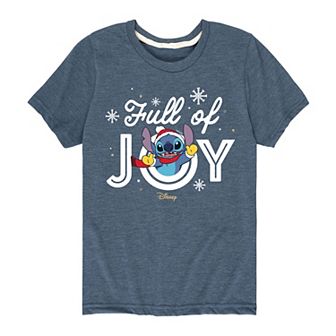 Disney's Lilo & Stitch Boys 8-20 Full Of Joy Graphic Tee