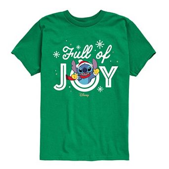 Disney's Lilo & Stitch Boys 8-20 Full Of Joy Graphic Tee