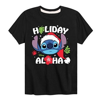 Disney's Lilo & Stitch Boys 8-20 Holiday Aloha Graphic Tee