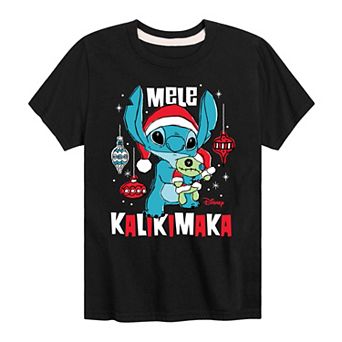 Disney's Lilo & Stitch Boys 8-20 Mele Kalikimaka Graphic Tee